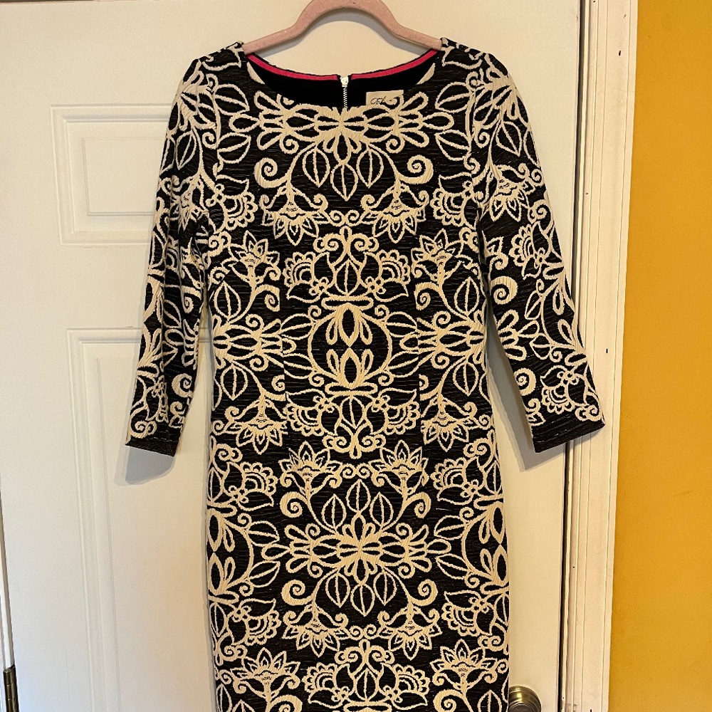 Eliza J Boatneck Sheath Dress